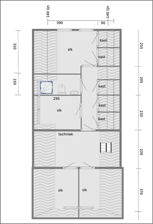 Floorplan - Zuideinde 1, 7875 CC Exloo